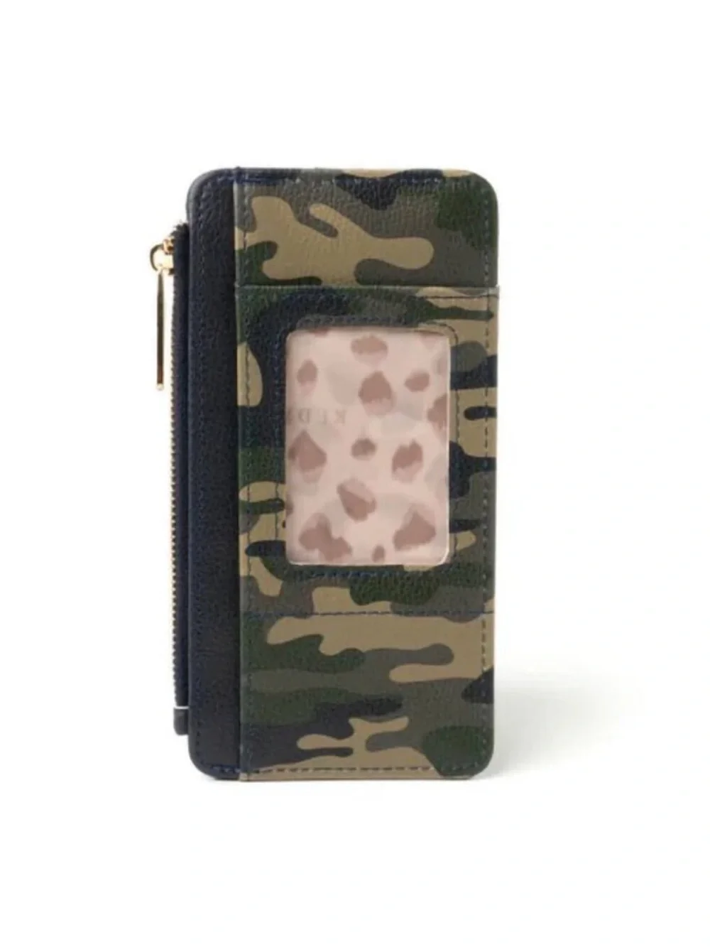 Kedzie Essentials Slim Card Wallet Camo Minimalist Camouflage Organizer